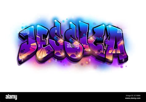 The Name Jessica In Graffiti