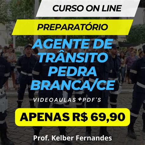 Curso Agente de Trânsito Pedra Branca Ce