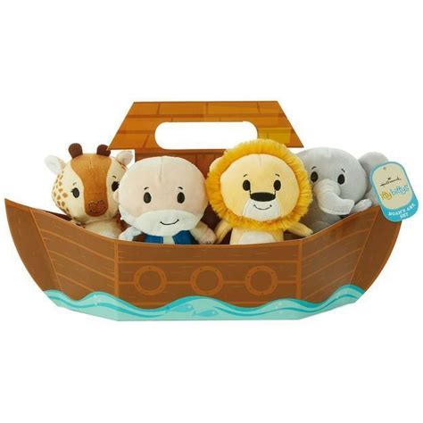 Itty Bittys® Noahs Ark Lion Elephant And Giraffe Stuffed Animal Set