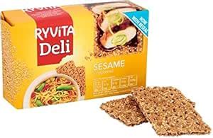 Ryvita Crispbread With Sesame Seed G Amazon Co Uk Grocery