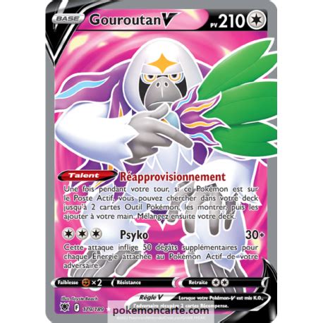 Gouroutan V Pv 210 179 189 Carte Full Art Ultra Rare Épée et