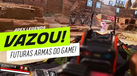 Apex Legends TODAS As Armas Vazadas EXPLICADAS Gameplay Scorpion