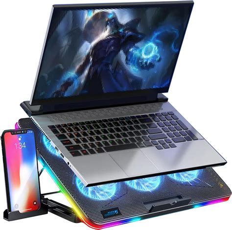 Laptop K Hler Rgb Lichter Gaming Laptop Cooler Mit