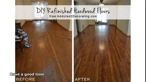 Refinishing Hardwood Floors Without Sanding Youtube