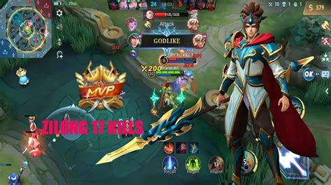 Zilong 17 Kills MVP Mobile Legends Bang Bang Gameplay YouTube