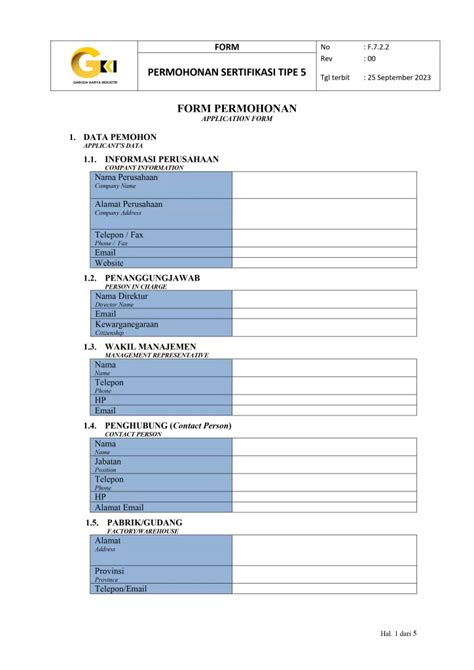 Informasi Publik Lspro Gki