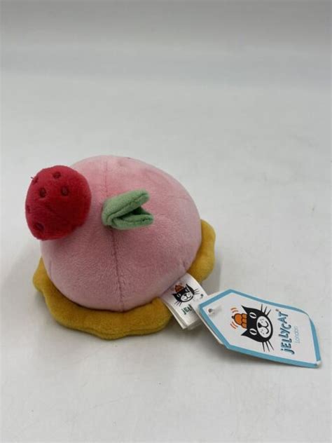 Jellycat Amuseable Pretty Patisserie Dome Framboise Dessert 4 Strawberry For Sale Online Ebay