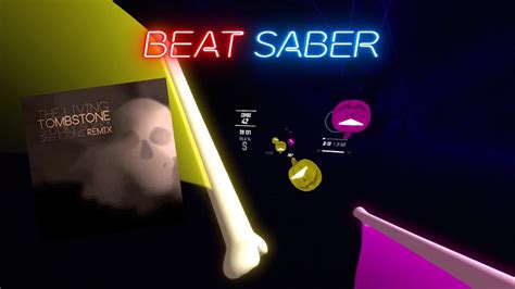 Beat Saber Spooky Scary Skeletons Remix The Living Tombston Custom Song And Halloween