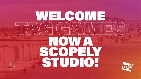 Tag Games is now a Scopely Studio! — Tag Games - A Scopely Studio