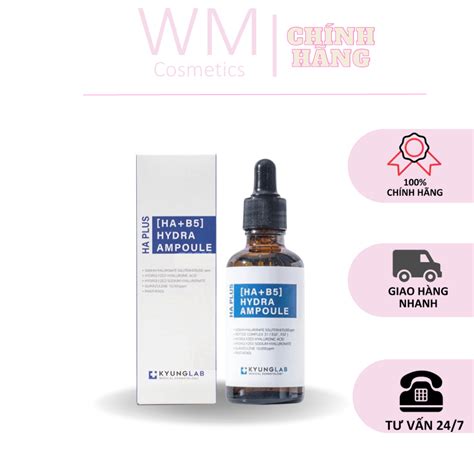 CHÍNH HÃNG Tinh Chất Serum Căng Bóng Da Kyung Lab Ha Plus Ha B5