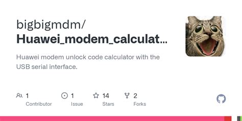 GitHub Bigbigmdm Huawei Modem Calculator V2 Huawei Modem Unlock Code