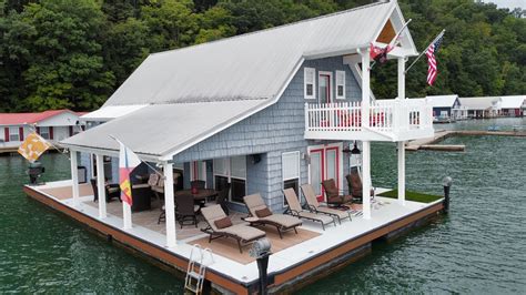 2-Story Floating Cabin (Approx 1,313/sqft) For Sale on Norris Lake TN ...