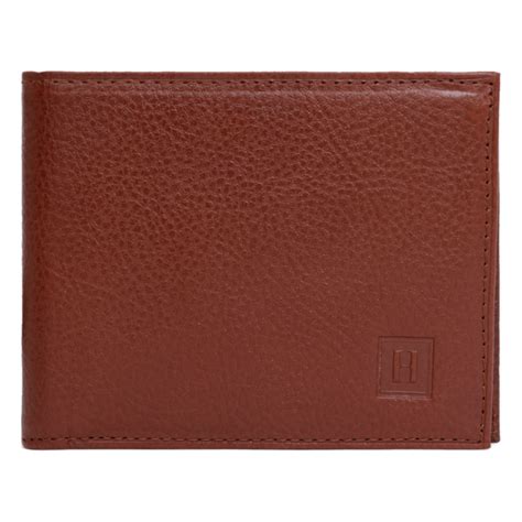 Portefeuille Italien Volets Cuir De Vachette Marron