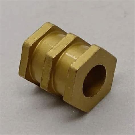 Mm Golden Brass Hex Insert For Electrical Fittings At Rs Piece In