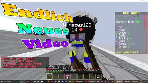 Endlich Wieder Ein Video Minecraft Bedwars FOLGE 25 YouTube