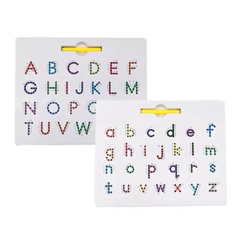 Magnetic Alphabet Letter Tracing Board Abc Writing Double Sided Letter