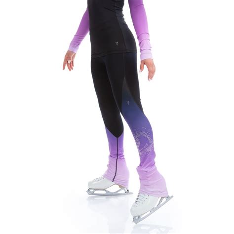 Legging De Patinage Purple Skate Sports De Glace France