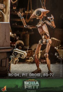 The Book Of Boba Fett R D Pit Droid And Bd Set By Hot Toys The Toyark News
