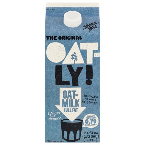 Save On Oatly The Original Oat Milk Full Fat Order Online Delivery Giant