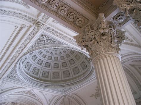 Osgood Hall Library Detailed Work On The Ceiling Architrave Frieze