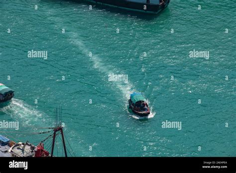 Puerto Colorido Puerto Pesquero Barcos Arrastreros Pesca Pescadores