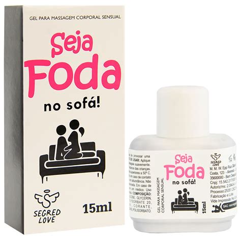 Seja Foda No Sofá Gel Anal ml Segred Love Gall