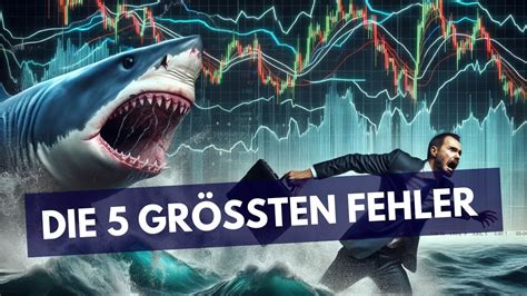 5 größten Anfängerfehler im Trading Profi deckt auf und zeigt wie