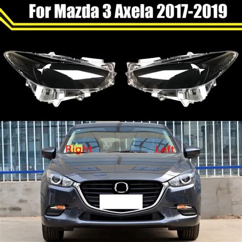 For Mazda Axela Car Halogen Headlight Lens Cover