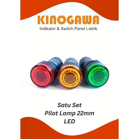 Jual Pilot Lamp Rst Mm V Lampu Panel Mm V Merah Kuning