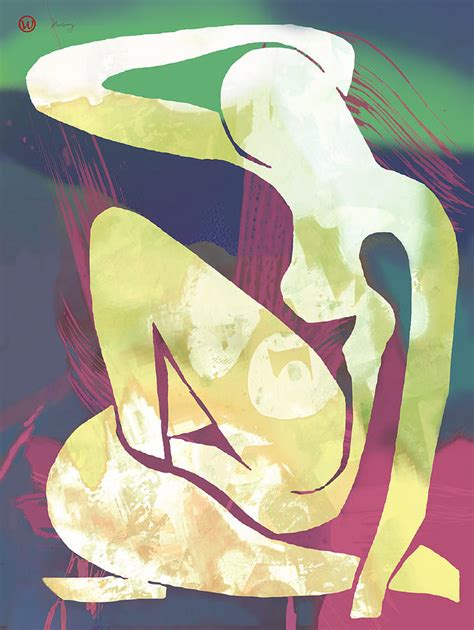 New Pop Art Nude Poster Drawing By Kim Wang Pixels Merch