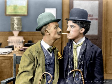 18 Interesting Colorized Photos of Charlie Chaplin From Between the ...