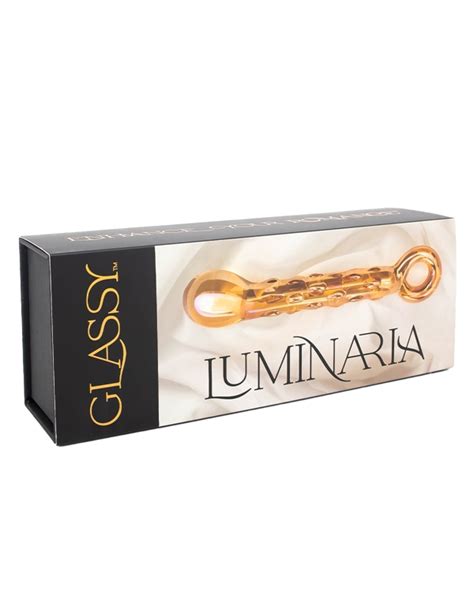 Glassy Luminaria Glass Dildo LL067B 03284 Lover S Lane
