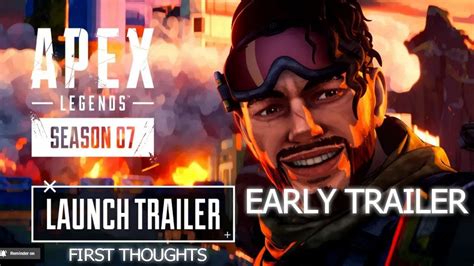 Apex Legends Season 7 Ascension Launch Trailer Early Too Youtube