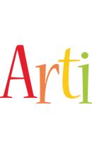 Arti Logo | Name Logo Generator - Smoothie, Summer, Birthday, Kiddo, Colors Style