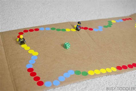 DIY Board Game - Busy Toddler