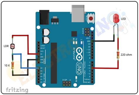 Step By Step Guide Led Control Using Ldr Light Dependent Off