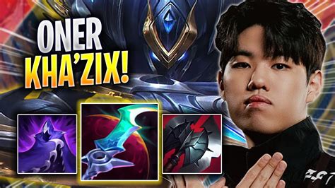 ONER DOMINATING WITH KHA ZIX T1 Oner Plays Kha Zix JUNGLE Vs Lee Sin