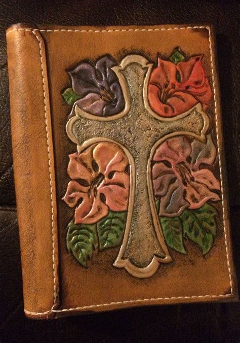 Custom Leather Bible Cover