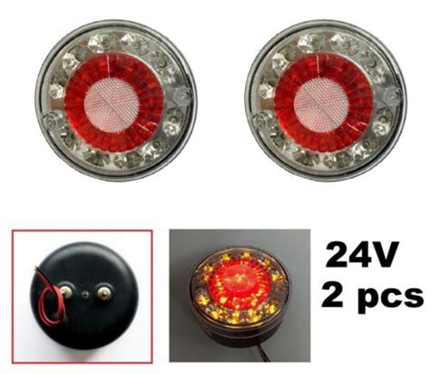 X Hamburger Arri Re Lampes V Lumi Res Led Pour Camion Iveco Renault