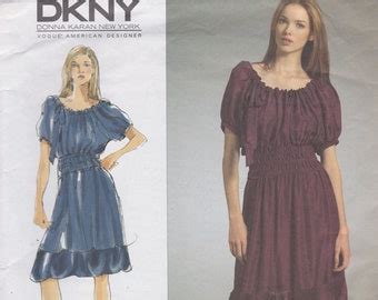 Vogue 2781 Vintage Designer Sewing Pattern By Donna Karan DKNY