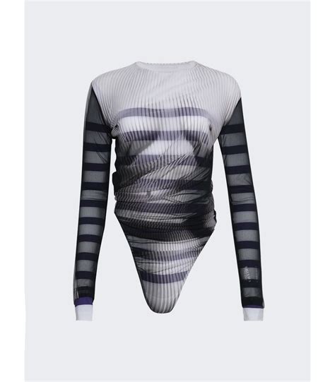 Y Project X Jean Paul Gaultier Body Morph MariniÃre Bodysuit