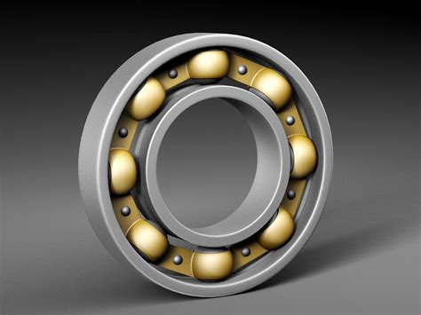3d Model Ball Bearing Turbosquid 1287482