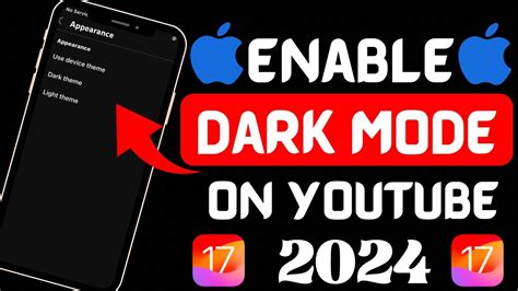 How To Turn On Dark Mode On Youtube In Iphone How To Get Dark