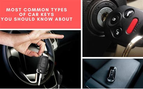 Most Common Types Of Car Keys You Should Know About