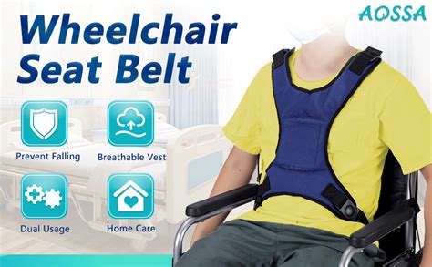 Wheelchair Seat Belt Restraints Safety For Elderly