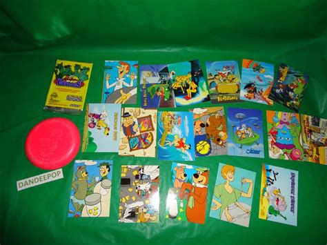 18 Piec Cartoon Network Cardz Hanna Barbera Classics Trading Cards 1994