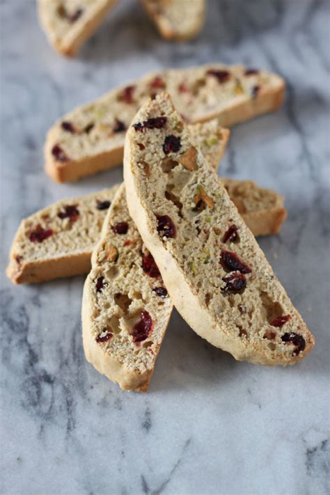 Cranberry Pistachio Biscotti Recipe Runner