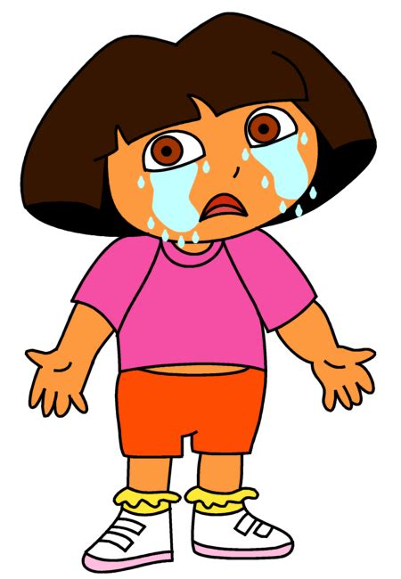 Dora the Explorer crying by dev-catscratch on DeviantArt