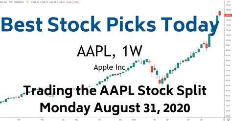 Trading AAPL Stock Split | Best Stock Picks Today 8-31-20