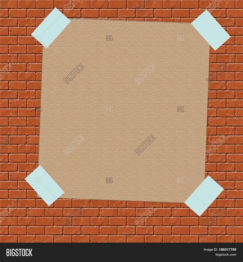 Brown Paper Sign Taped Image & Photo (Free Trial) | Bigstock